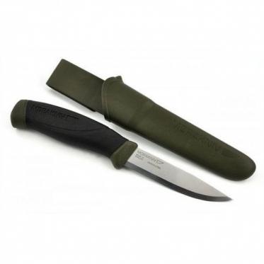 Нож Morakniv Companion MG (S), нержавеющая сталь, цвет хаки