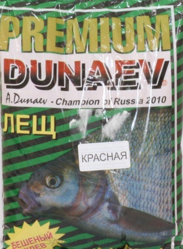 Прикормка Dunaev Premium Лещ Красный 1кг