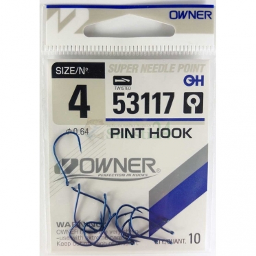 Крючок Owner 53117 Pint Hook (синий) (№04)