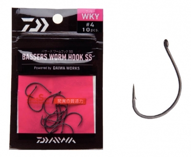 Крючок Daiwa SaqSas Worm (WKY 4)