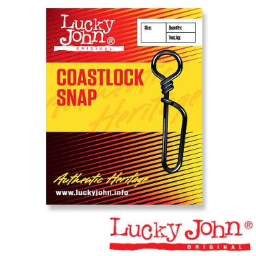 Застежки Lucky John Coastlock 000 10Шт.