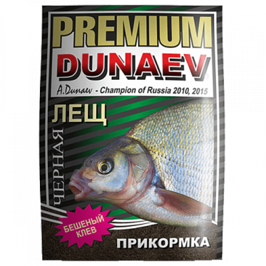 Прикормка Dunaev Premium 1кг Лещ Черная