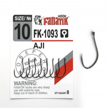 Крючки Fanatik AJI FK-1093 №11