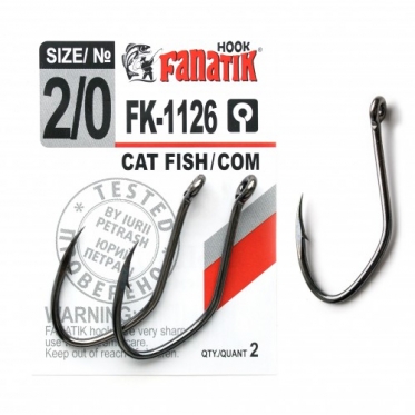 Крючки Fanatik CAT FISH-COM FK-1126 №6/0