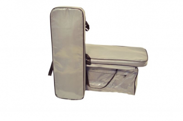 Комплект накладка-сумка (115х25) (цвет серый)