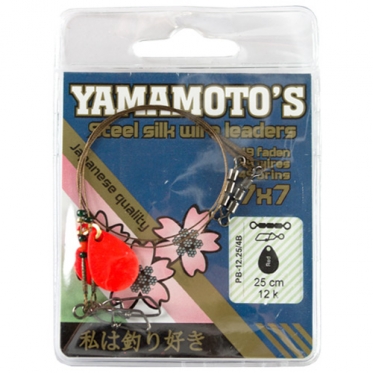 Поводок оснащенный Yamamoto's PB-12.30/4A+6C