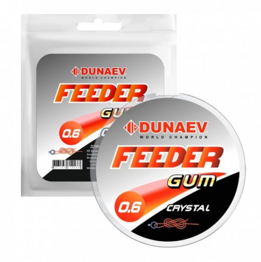 Амортизатор для фидерной оснастки Dunaev Feeder Gum Clear 0.8 mm