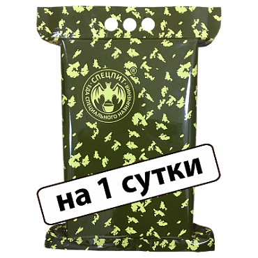 Сухой паек СпецПит "Повседневный МВД"(ИРП-П), на 1 сутки Эконом