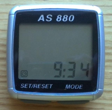 Велокомпьютер AS-880 11 функций, двухстрочный дисплей