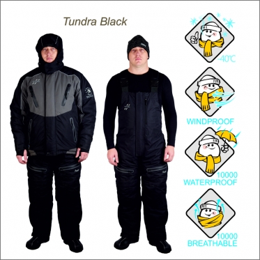 Комплект универсальный зимний TUNDRA (цвет black/grey)