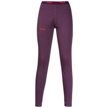 Кальсоны женские Bergans Snoull Lady Tights цвет DustyPlum/Plum/Koi Orange