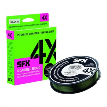 Шнур Sufix SFX 4X 135м зеленый