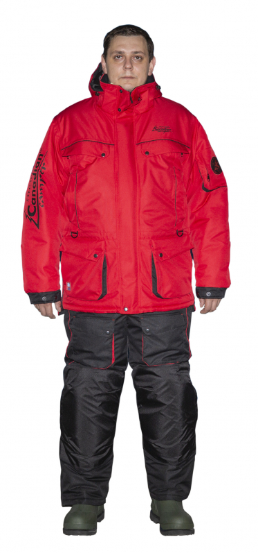 Комплект рыболовный зимний SNOW LAKE PRO цвет black/red