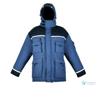 Куртка Эверест нейлон (цвет синий)