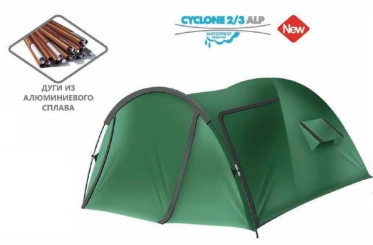 Палатка Canadian Camper Cyclone 2 AL (цвет green)