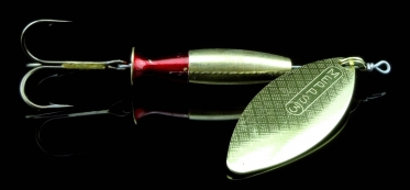 Блесна MEPPS Aglia Long Heavy №1 Gold -Gold/Red