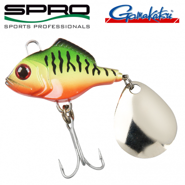 Тейлспиннер SPRO ASP Jiggin Spinner 14gr Firetiger 