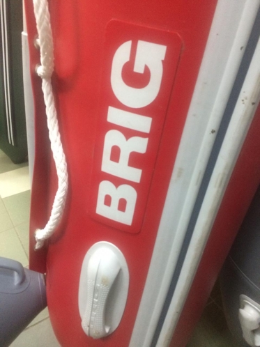 Надувная лодка BRIG BALTIC 350 (б/у 5 м/часов)