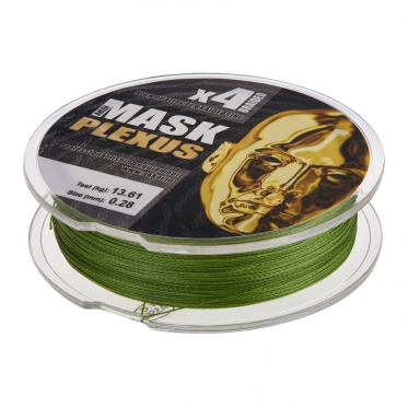 Плетеный шнур AKKOI Mask Plexus X4-150 Green