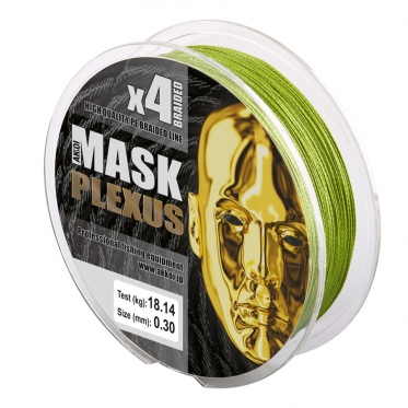 Плетеный шнур AKKOI Mask Plexus X4-150 Green