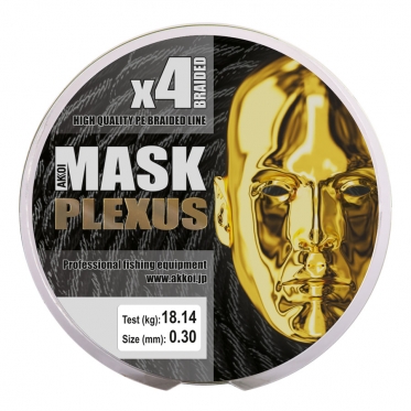 Плетеный шнур AKKOI Mask Plexus X4-150 Green