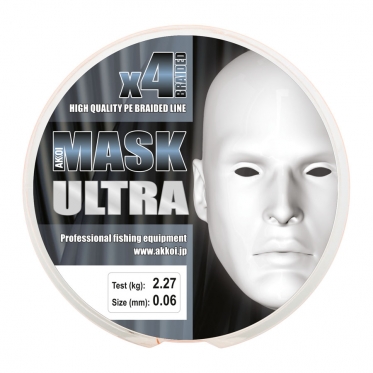 Плетеный шнур AKKOI Mask Ultra X4-130 Orange