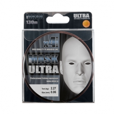 Плетеный шнур AKKOI Mask Ultra X4-130 Orange