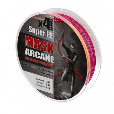 Плетеный шнур AKKOI Mask Arcane X4-200