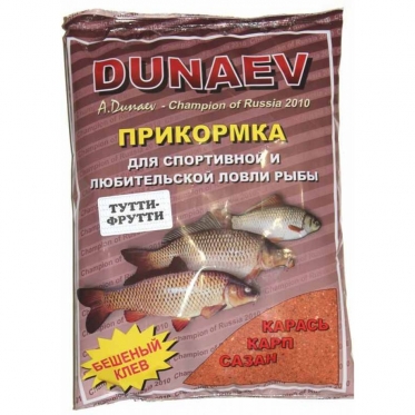 Прикормка Dunaev Классика Карп Тутти-Фрутти 0.9кг