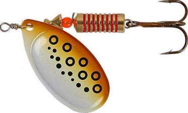 Блесна Norstream Aero Nature Spinner № 00 brown trout 1,5гр