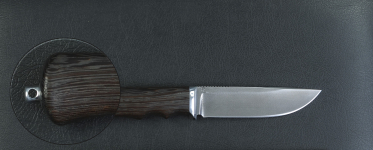 Нож Bobr сталь Х12Ф1 (Термленый ясень)