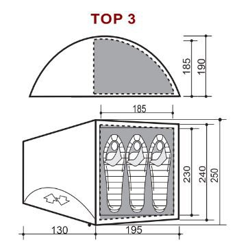 Палатка Indiana Top 3