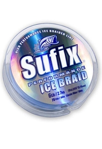 Плетеный шнур Sufix Ice Braid Steel Gray