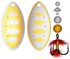 Блесна Pontoon 21 Trait №1 цвет NB02-001