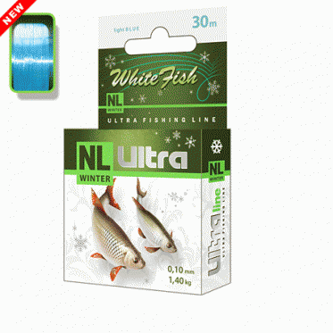 Леска зимняя NL ULTRA WHITE FISH (Белая рыба)