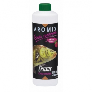 Ароматизатор Sensas AROMIX BIG FISH Strawberry 0.5л