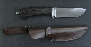 Нож Shkurnik сталь Х12Ф1 (Зебрано)