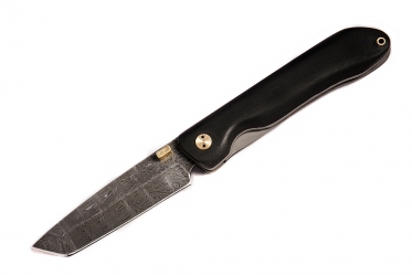 Складной нож Kunashir (дамаск, граб)